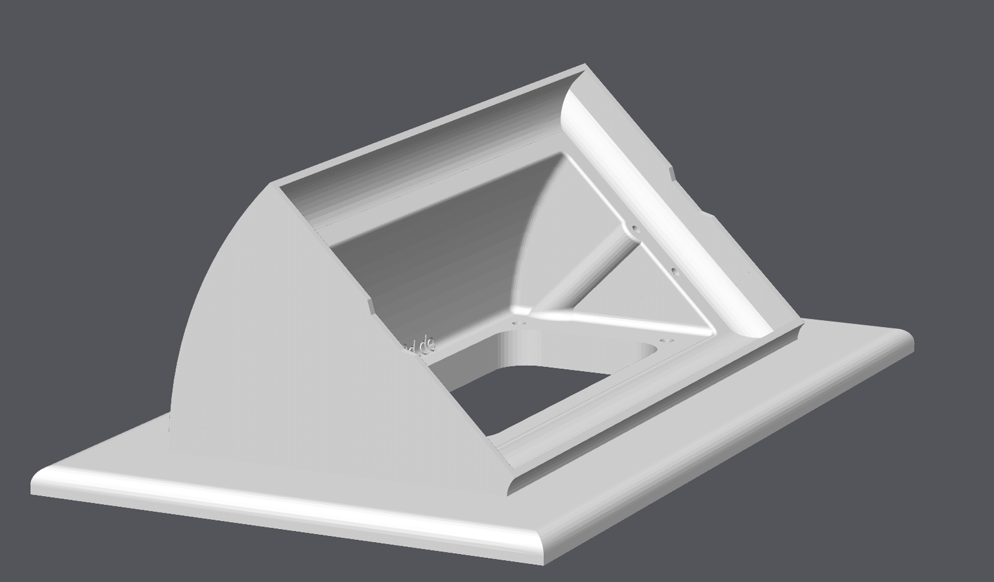 BTicino Linea 3000 45° Winkel Montage für Videosprechanlage (für Unterputzdose) - Proexh3D-Shop